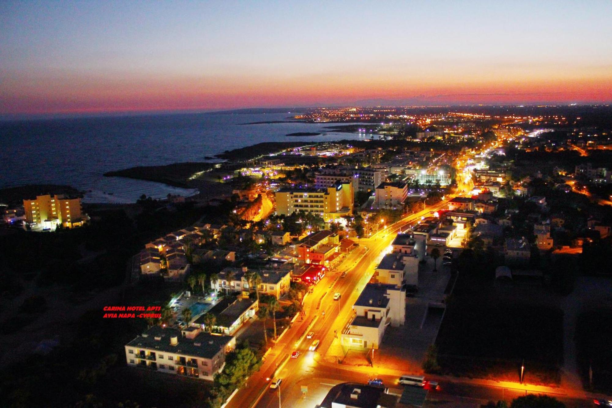 Carina Hotel Apartments Ayia Napa Exterior foto